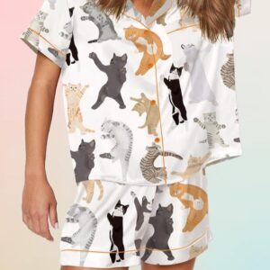 Dancing Cats Pajama Set