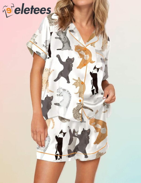 Dancing Cats Pajama Set