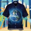 Earth And Space Print Men’s Hawaiian Shirt