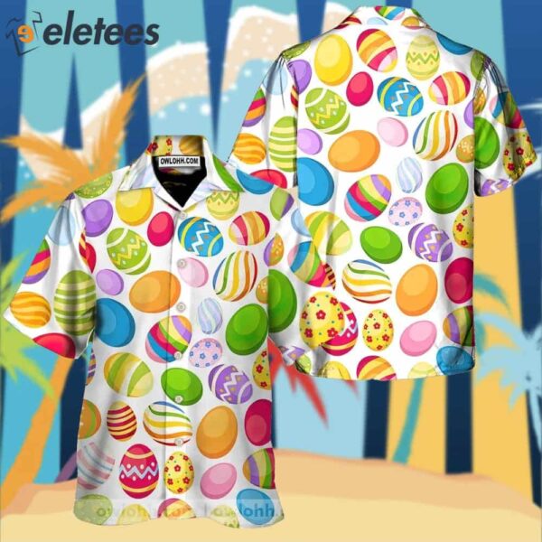 Easter Day Bunny Egg So Cute Hawaiian Aloha Shirt