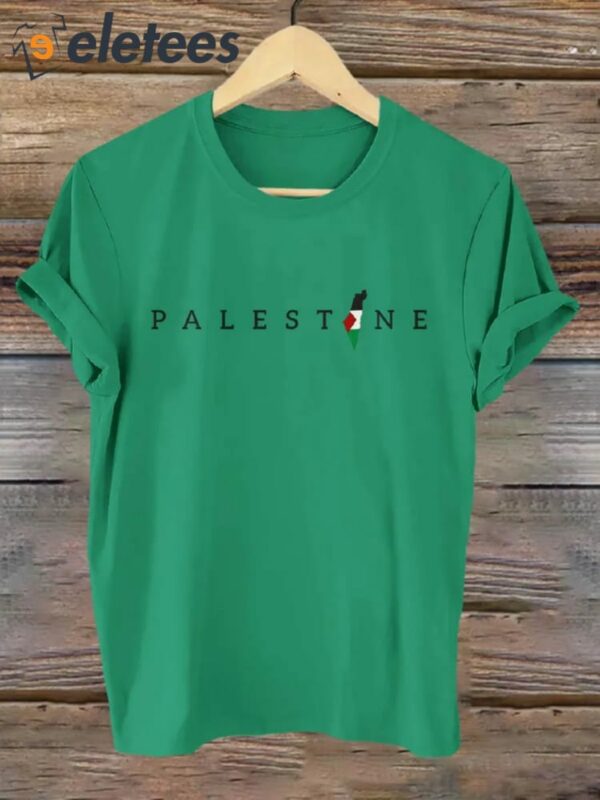 Free Palestine Art Design Print Shirt