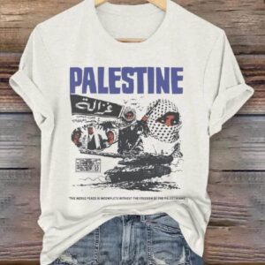 Women’s Free Palestine Art T-shirt