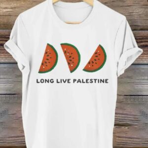 Free Palestine Long Live Art Design Print T shirt