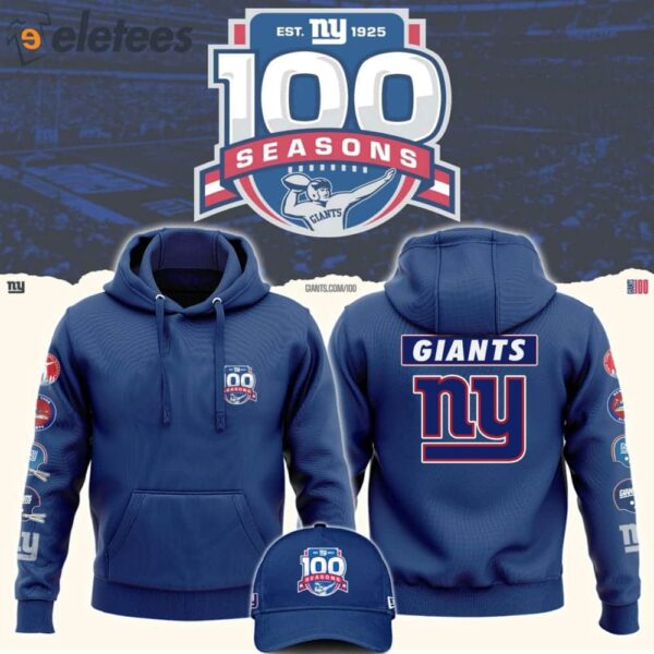 Giants 100th Season Prime Time Hoodie