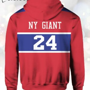 Giants Unveil Century Red Throwback Hoodie 2