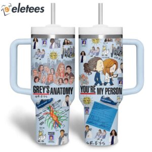 Grey’s Anatomy You’re My Person Stanley 40oz Tumbler