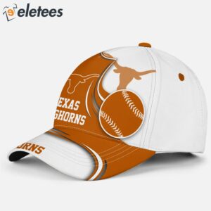 Hook Em Horn Softball Team 3D Hat1