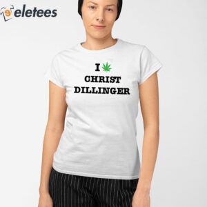 I Weed Christ Dillinger Shirt 2