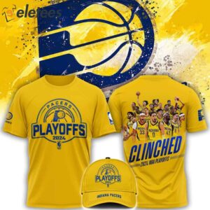 Indiana Pacers Clinched Playoffs 2024 Shirt