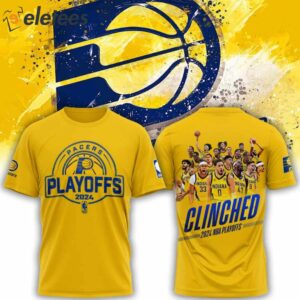 Indiana Pacers Clinched Playoffs 2024 Shirt1