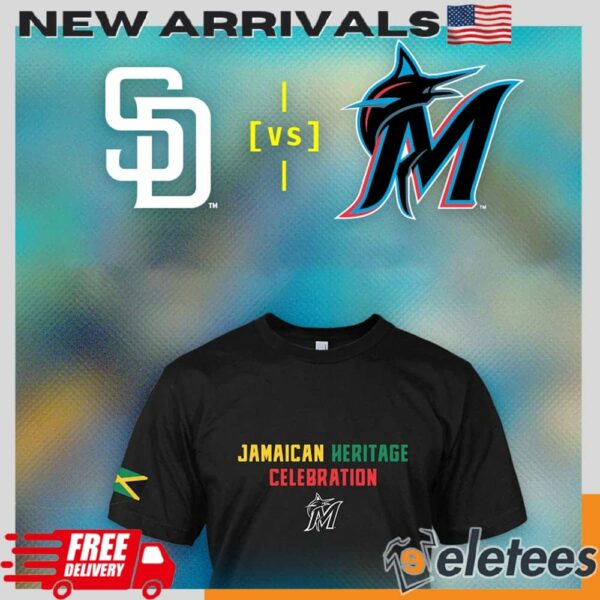Jamaican Heritage Marlins t-shirt Giveaway 2024