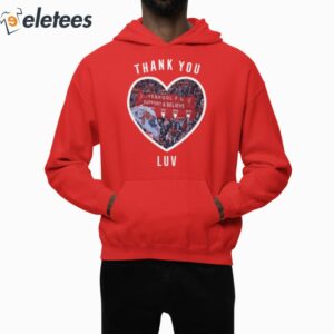 Jurgen Klopp Thank You Luv Ill Never Walk Alone Again Hoodie 4