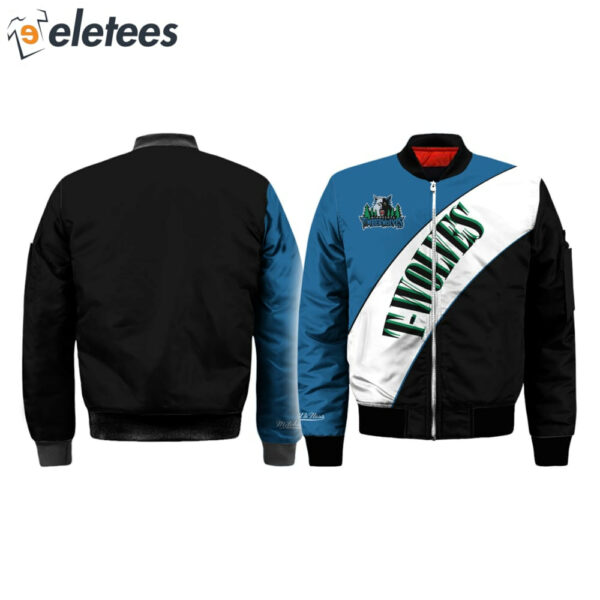Karl-Anthony Towns T-Wolves Throwback Zip Bomber