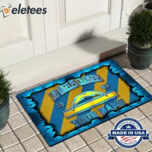 LA Chargers Custom Name Doormat FootBall Fan Gifts 4