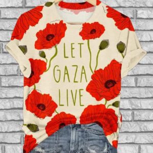 Let Gaza Live T Shirt1