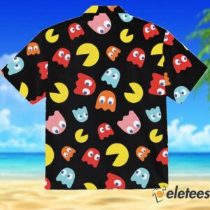 Little Monters Pacman Short Sleeve Hawaiian Shirt 2