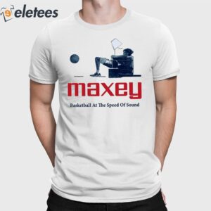 Maxey Basketball At The Speed Of Sound Shirt