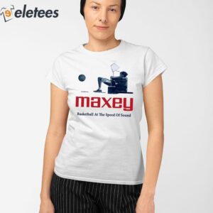 Maxey Basketball At The Speed Of Sound Shirt 2