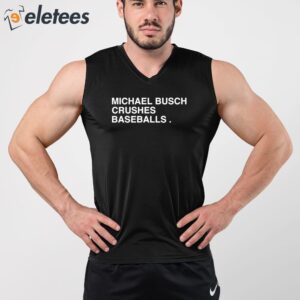 Michael Busch Crushes Baseballs Shirt 5