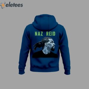 Naz Reid Timberwolves Basketball Hoodie 3