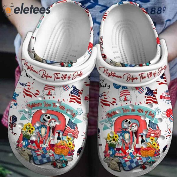 Nightmare Before The 4th Of July Clogs