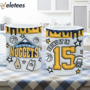 Nuggets Bring It In Inflated Mug