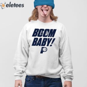 Pacers GAME 3 Boom Baby Shirt 4