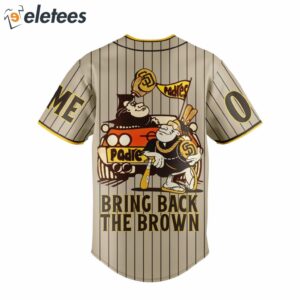 Padres Bring Back The Brown Baseball Jersey2