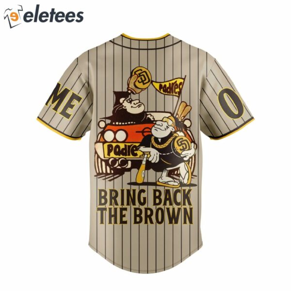Padres Bring Back The Brown Baseball Jersey