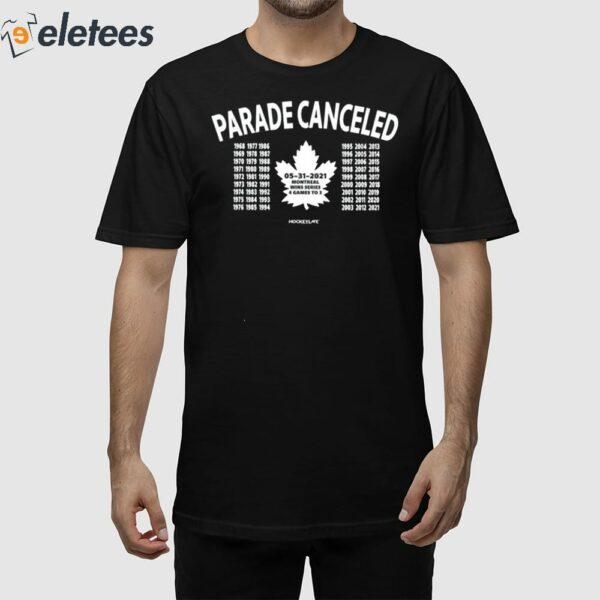 Parade Canceled Shirt