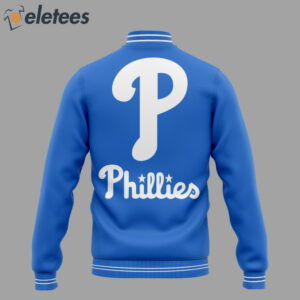 Phillies Never Fightin Alone Mental Health Awareness Month Bomber Jacket2