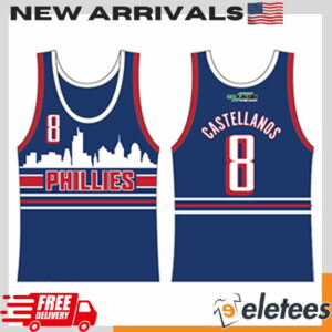 Phillies Nick Castellanos Basketball Jersey Giveaway 2024