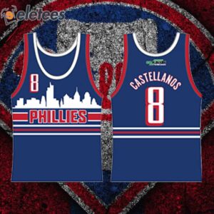 Phillies Nick Castellanos Basketball Jersey Giveaway 2024