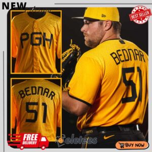 Pirates Kids David Bednar City Connect Jersey 2024 Giveaway 2