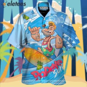 Popeye The Sailor Commemorative Hawaiian Shirt
