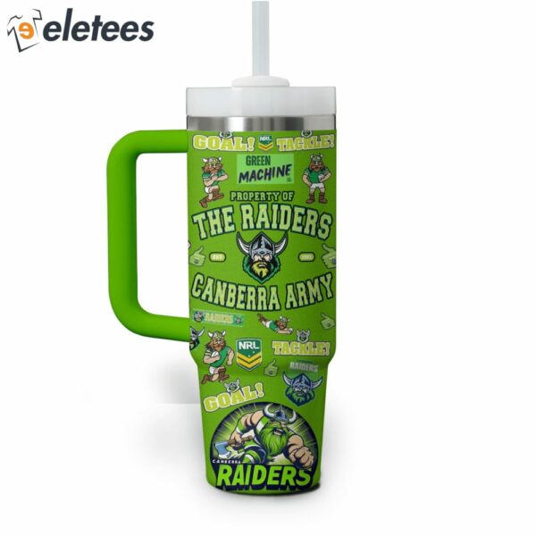 Property Of The Raiders Canberra Army Stanley 40oz Tumbler