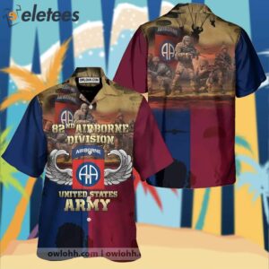 Proudly Served 82nd Airborne Division US Army Hawaiian Shirt1