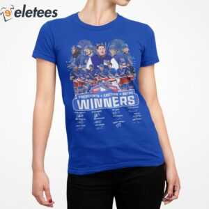 Rangers 2023 2024 Presidents Eastern Metro Winners Shirt 2