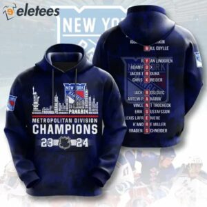 Rangers  2024 DIVISION CHAMPS 3D Hoodie