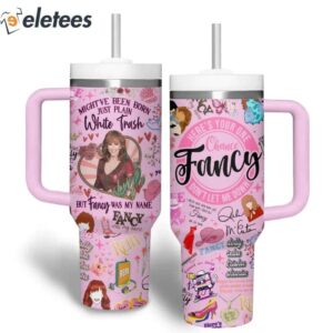 Reba McEntire Might've Been Born Just White Trash But Fancy Was My Name 40oz Tumbler