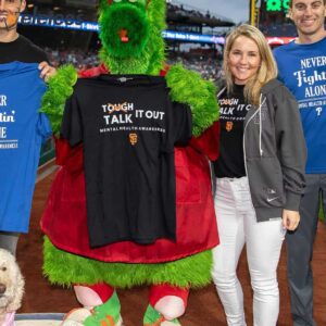 SF Giants Tough Talk It Out Mental Health Awareness Shirt