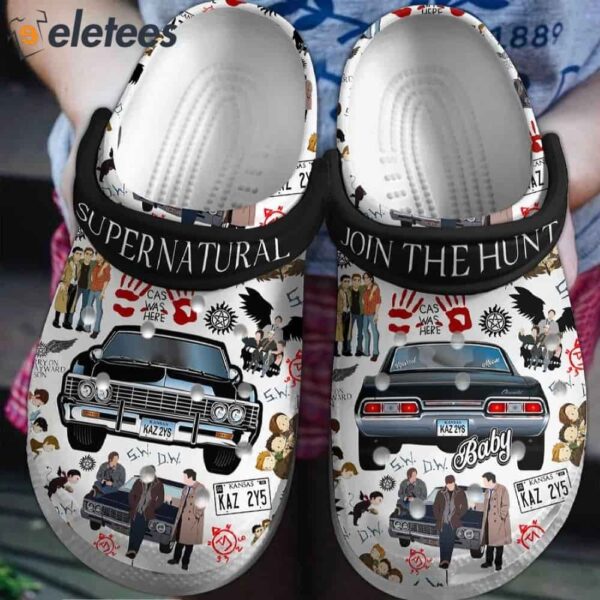 SUPERNATURAL Joint The Hunt Baby Car Clogs