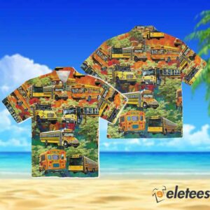 School Bus Driver Hawaiian Shirt 3