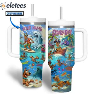 Scooby-Doo It’s Summer Time Custom Name Stanley Cup 40oz