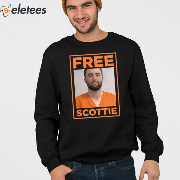 Scottie Scheffler Mugshot Free Scottie Shirt