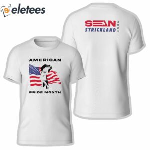 Sean Strickland 2024 American Pride Month Shirt