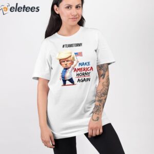 Stormy Daniels Make America Horny Again Shirt 2