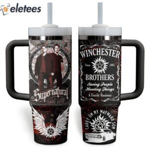 Supernatural Winchester Brothers Stanley 40oz Tumbler 2