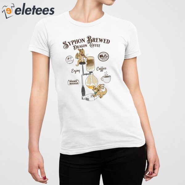 Syphon Brewed Dragons Coffee Shirt