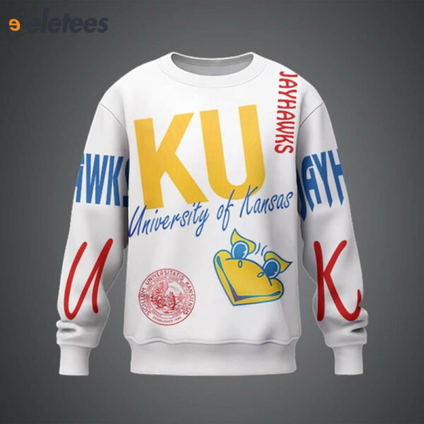 TS University Of Kansas Jeyhawks Sweatshirt